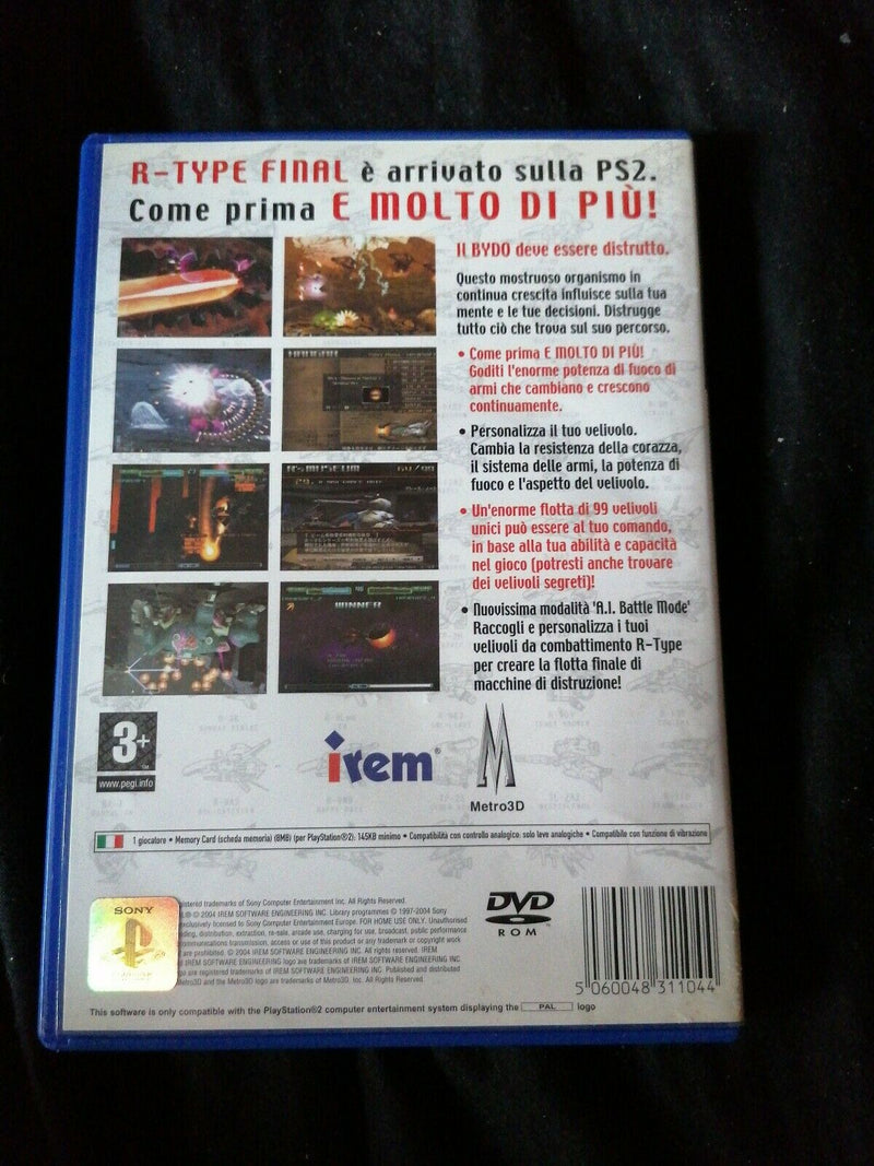 R- TYPE FINAL PS2 (4599657922614)