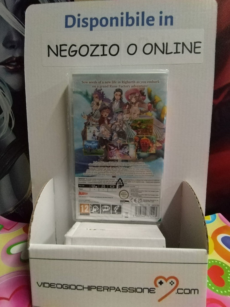 Rune Factory 5 Nintendo Switch Edizione Europea (6677030371382)