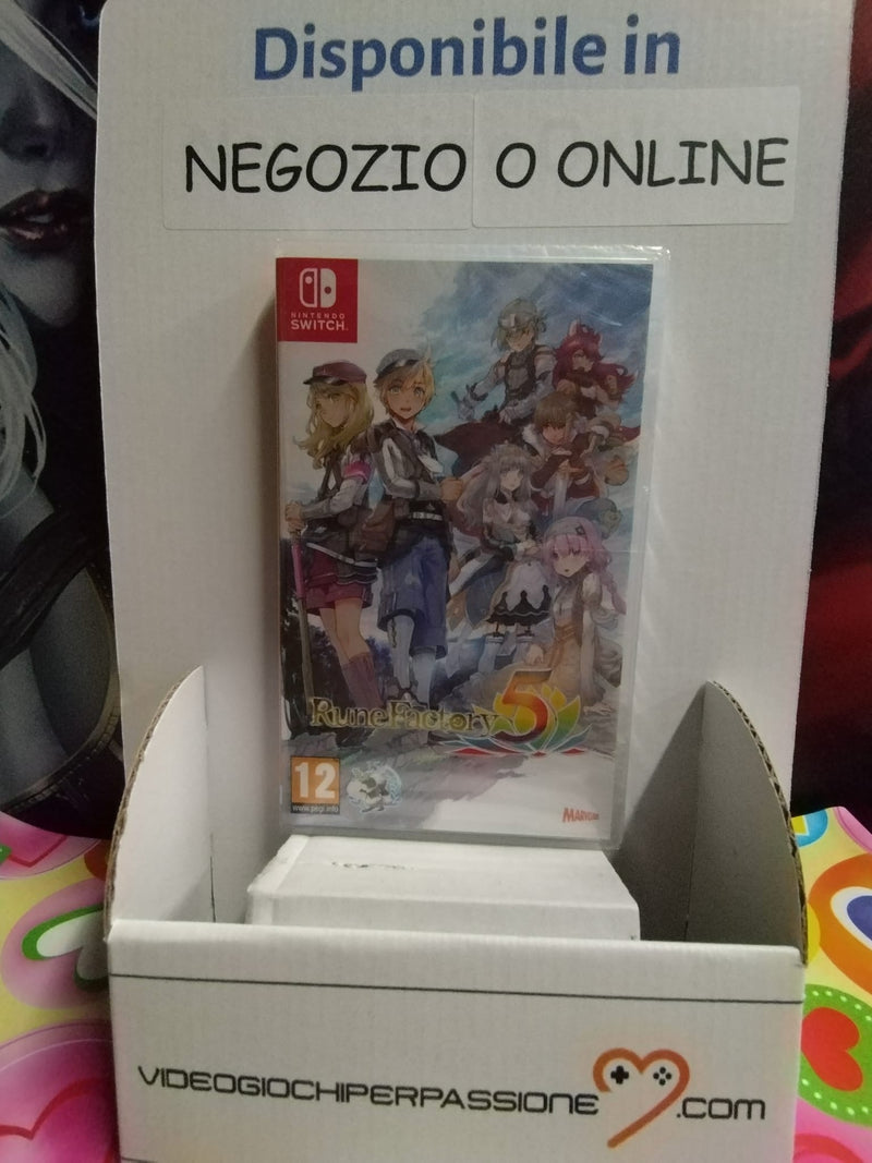 Rune Factory 5 Nintendo Switch Edizione Europea (6677030371382)