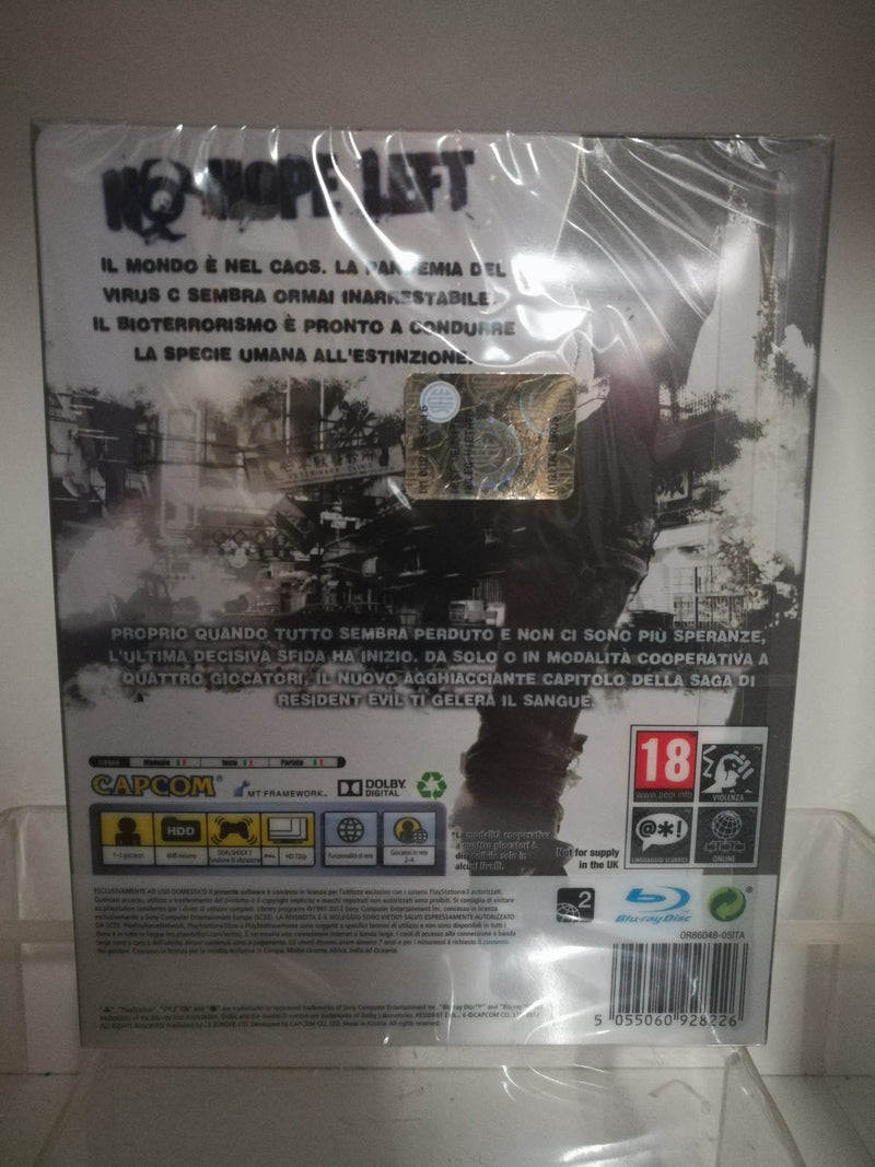 RESIDENT EVIL 6 PS3 (versione italiana)(steel boX) (4801881047094)