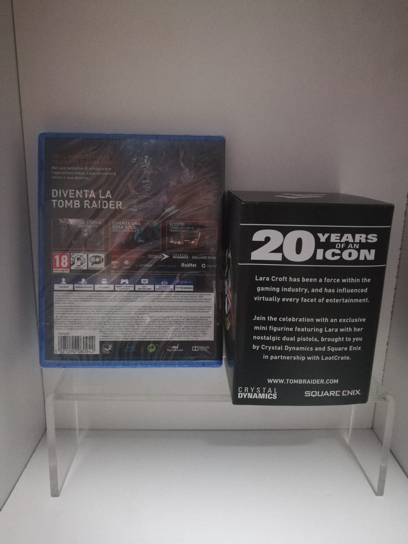 SHADOW OF THE TOMB RAIDER PS4+FIGURE LARA CROFT 20 YEAR (4777987932214)