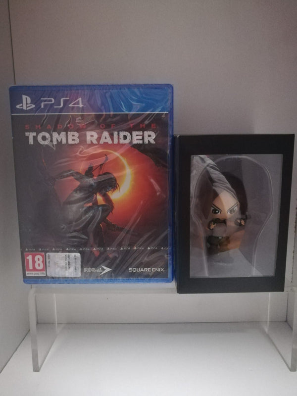 SHADOW OF THE TOMB RAIDER PS4+FIGURE LARA CROFT 20 YEAR (4777987932214)