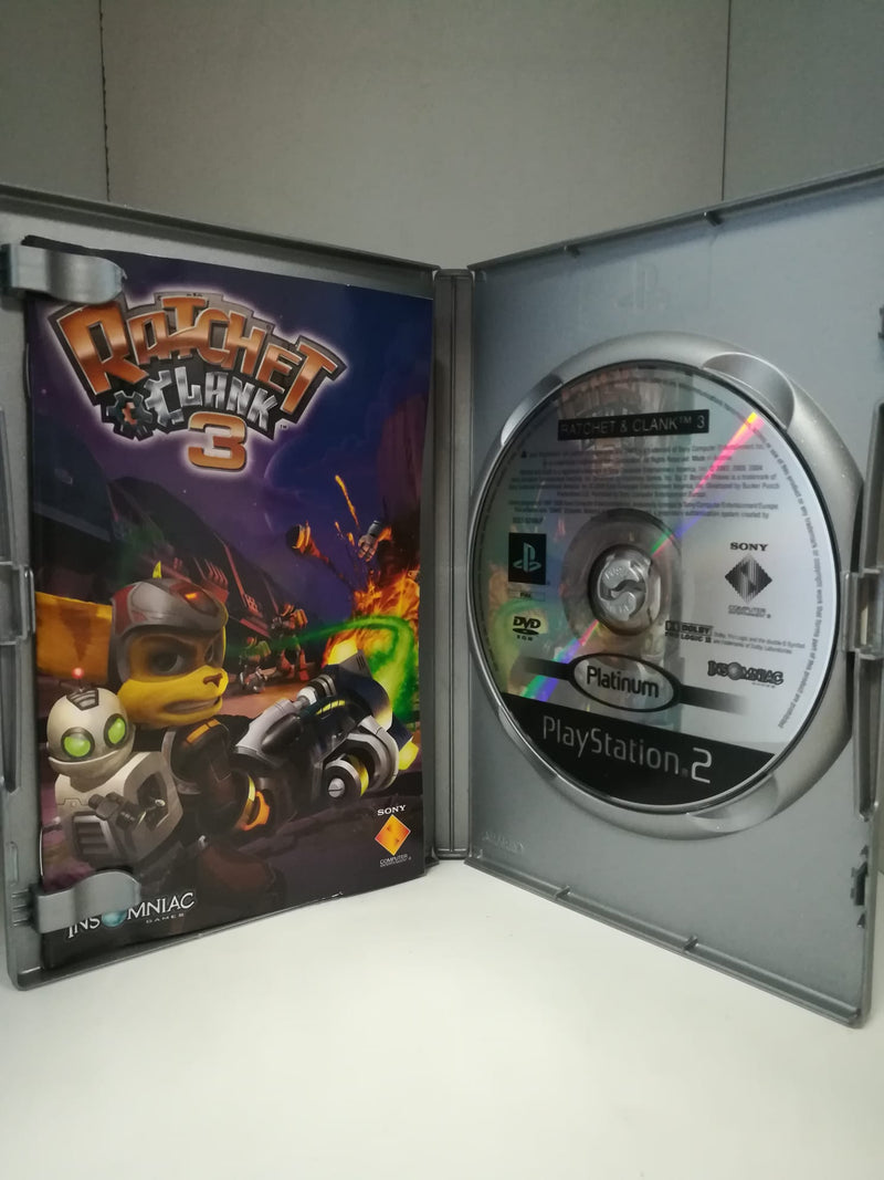 RATCHET E CLANK 3 PS2 (usato)(versione italiana) (6618435026998)