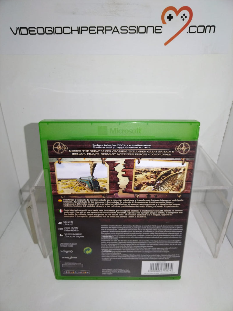 RAILWAY EMPIRE COMPLETE COLLECTION XBOX ONE (usato garantito) (8055899586862)