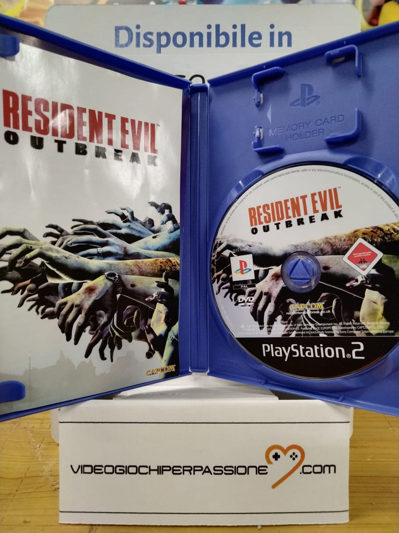 RESIDENT EVIL OUTBREAK PS2 (usato garantito)(versione italiano) (8138073735470)