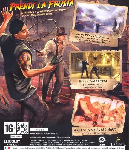 INDIANA JONSE E IL BASTONE DEL RE PS2 (completamente in italiano) (4667937390646)