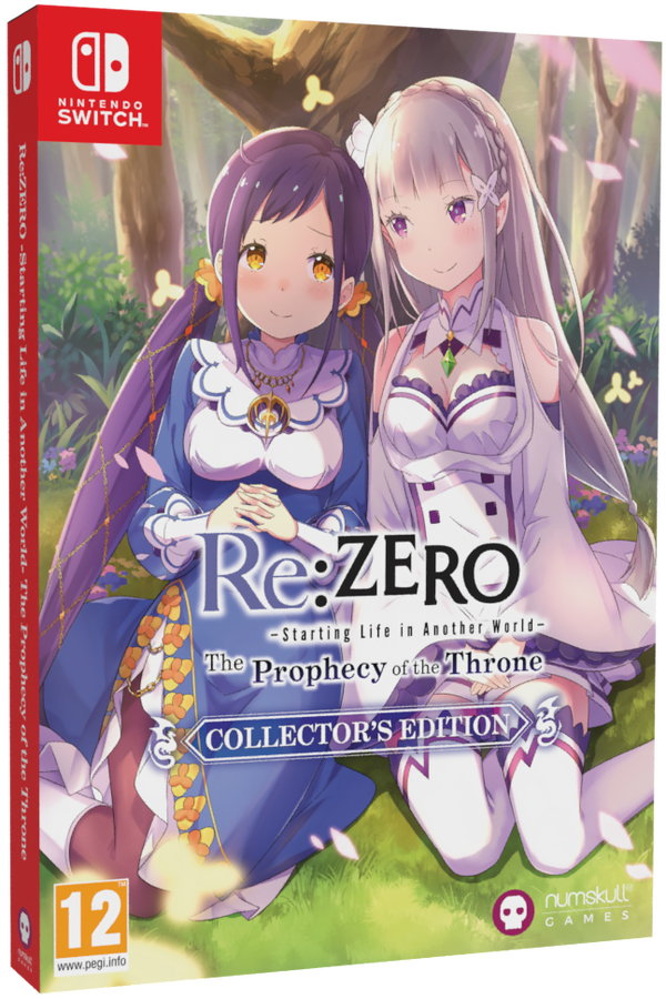 Re:ZERO − Starting Life in Another World The Throne Of Prophecy Collector's Edition Nintendo Switch (4635896184886)