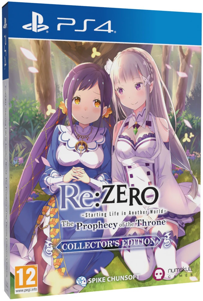 Re:ZERO − Starting Life in Another World The Throne Of Prophecy Collector's Edition Playstation 4 (4636822437942)