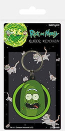 KEYCHAIN   PICKLE  RICK (4583020265526)