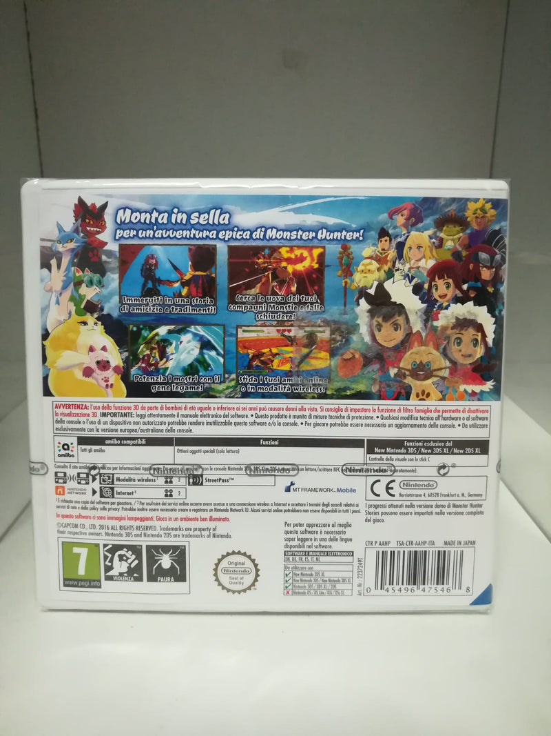 MONSTER HUNTER STORIES NINTENDO 3 DS (nuovo versione italiana) (6606785085494)