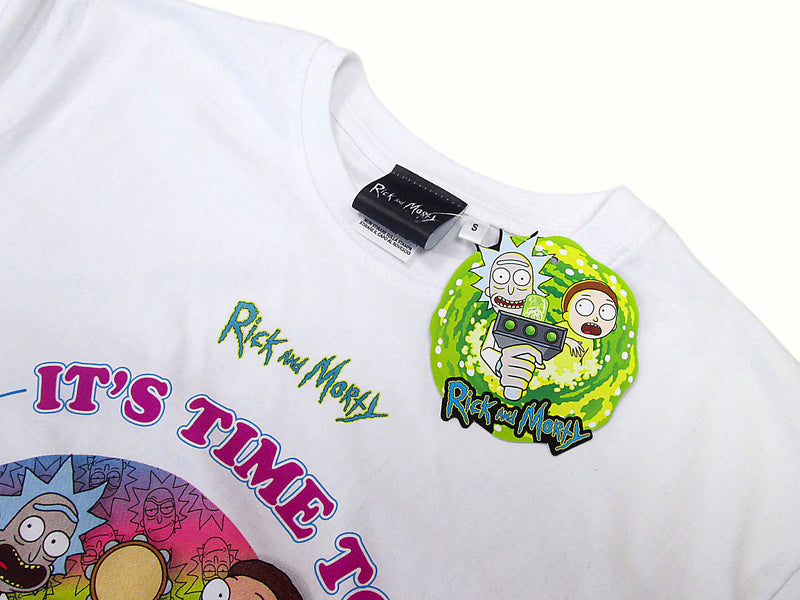 T-Shirt Rick And Morty - It's time to get schwifty (Cotone 100%)E(100% Originale) (6793299427382)