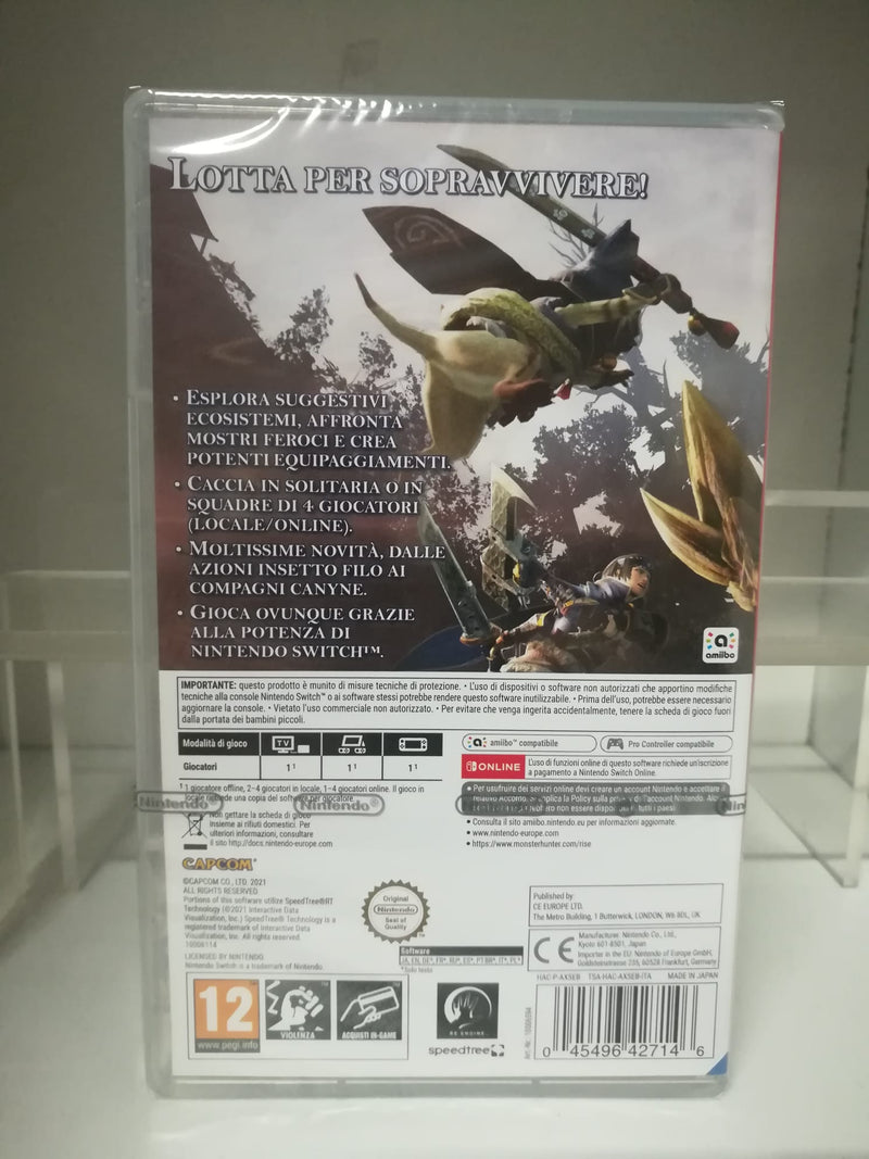 Monster Hunter Rise  Nintendo Switch Edizione Italiana (4728696864822)
