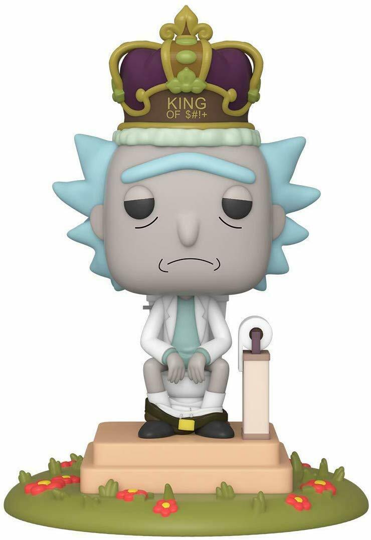 Rick & Morty Electronic POP! Movies  with Sound Rick on Toilet 9 cm PRE-ORDER 9-2021 (6598310232118)