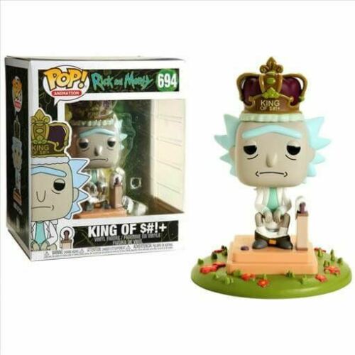 Rick & Morty Electronic POP! Movies  with Sound Rick on Toilet 9 cm PRE-ORDER 9-2021 (6598310232118)