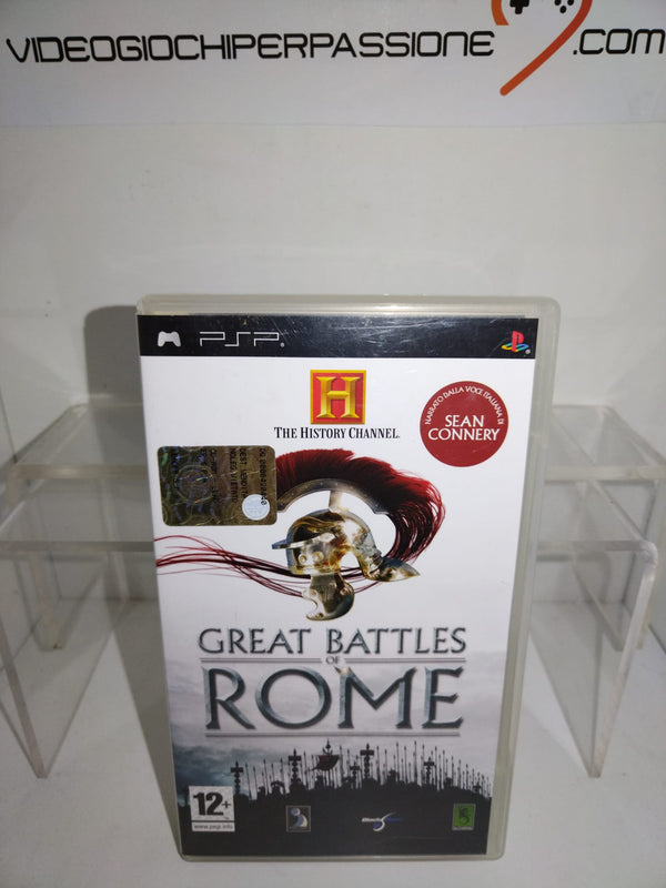 THE HISTORY CHANNEL : GREAT BATTLES OF ROME PSP (usato garantito) (8051034095918)