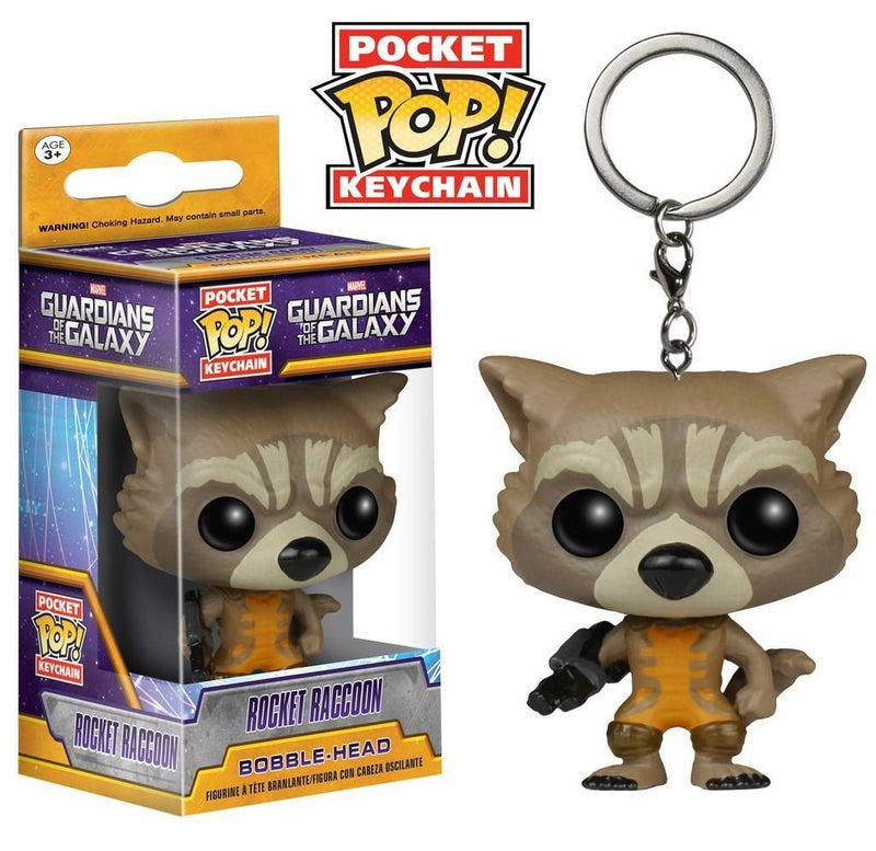 POP! POKET  KEYCHAIN  ROCKET RACCOON (4582921666614)