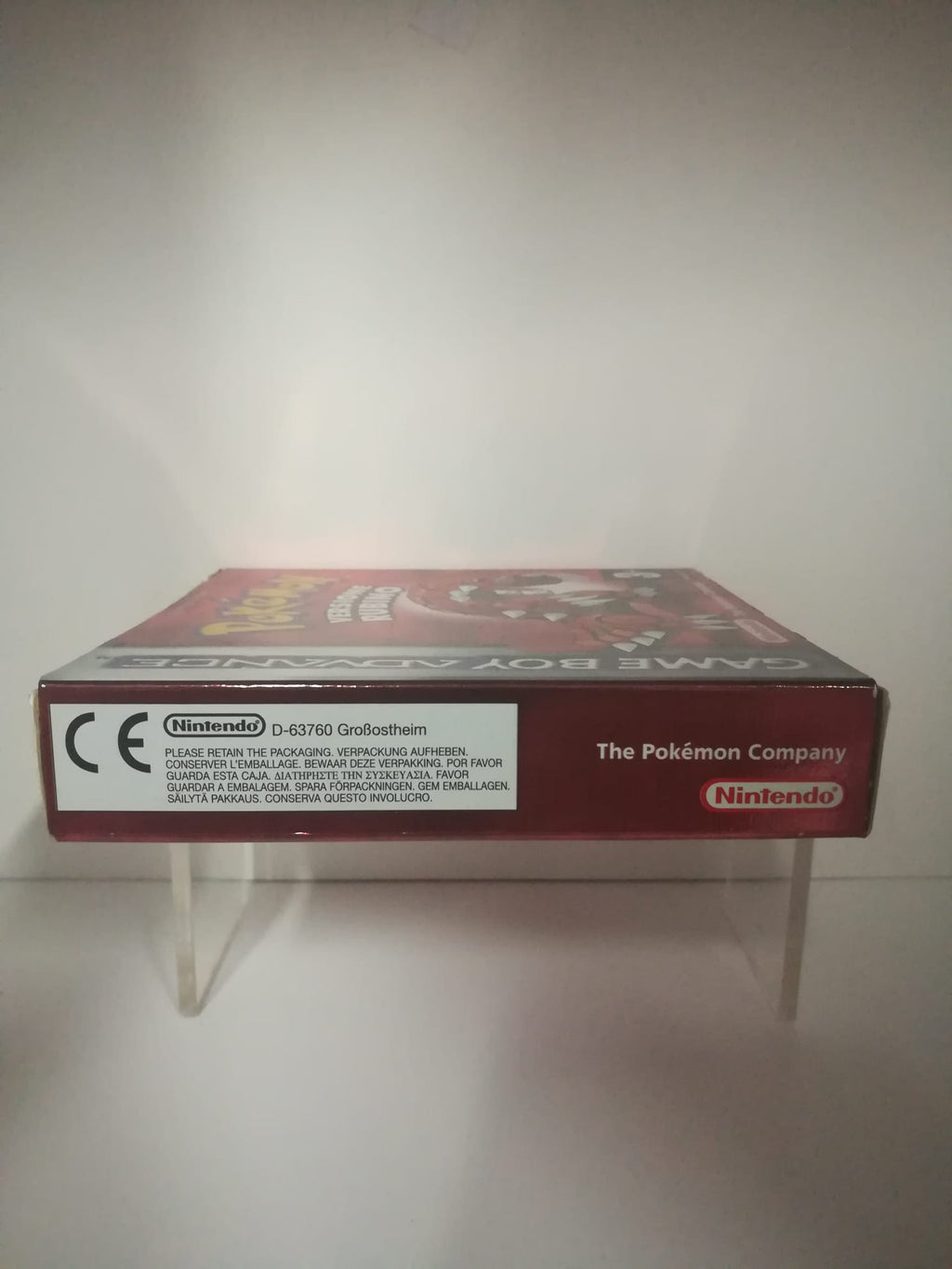 Pokémon Versione Rubino Per Game Boy Advance (GBA) - Versione Spagnola, Testata E Funzionante - Foto 2