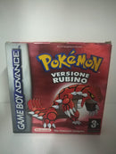 POKEMON VERSIONE RUBINO GBA NINTENDO (versione italiana)(usato garantito)(da collezione) (4701983801398)