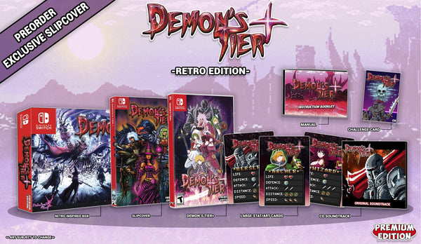 DEMON'S TIER+ Retro Edition - Nintendo Switch -EDIZIONE AMERICANA- PRE-ORDINE 8 OTTOBRE (6617715966006)