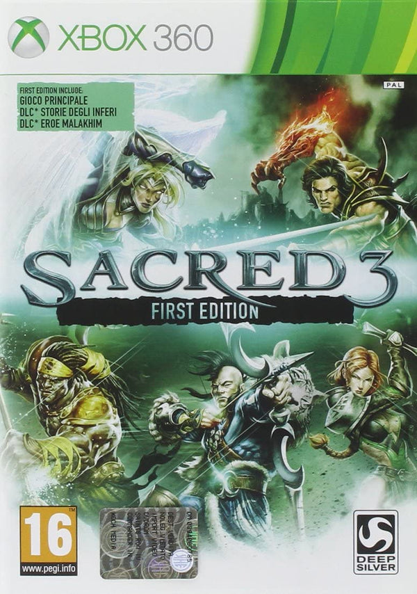 SACRED 3 FIRST EDITION XBOX 360 (versione italiana) (4634740359222)