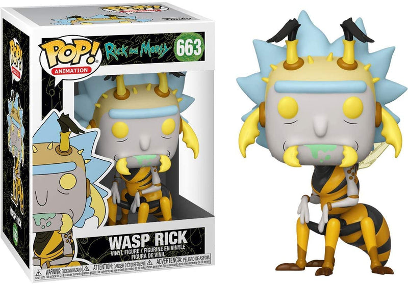 POP! FUNKO- RICK AND MORTY-WASP RICK-663 (4861531324470)