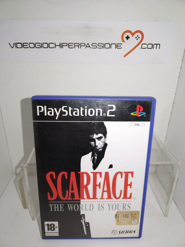 SCARFACE THE WORLD IS YOURS PS2 (usato garantito)(versione italiana) (8056188928302)