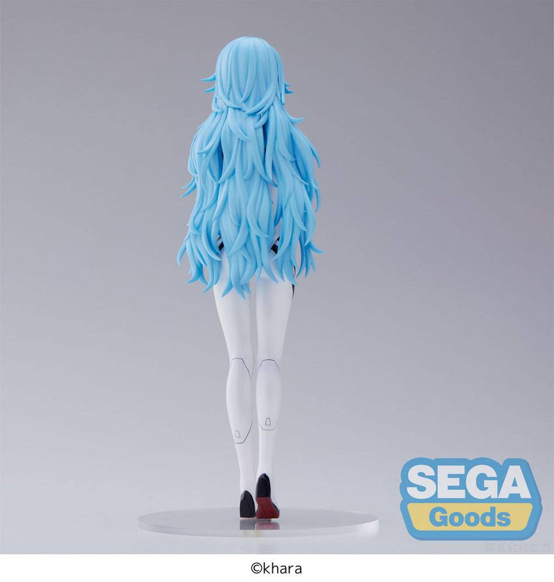 Evangelion: 3.0+1.0 Thrice Upon a Time SPM  Rei Ayanami Long Hair Ver. 21 cm PRE-ORDER (8339221021008)