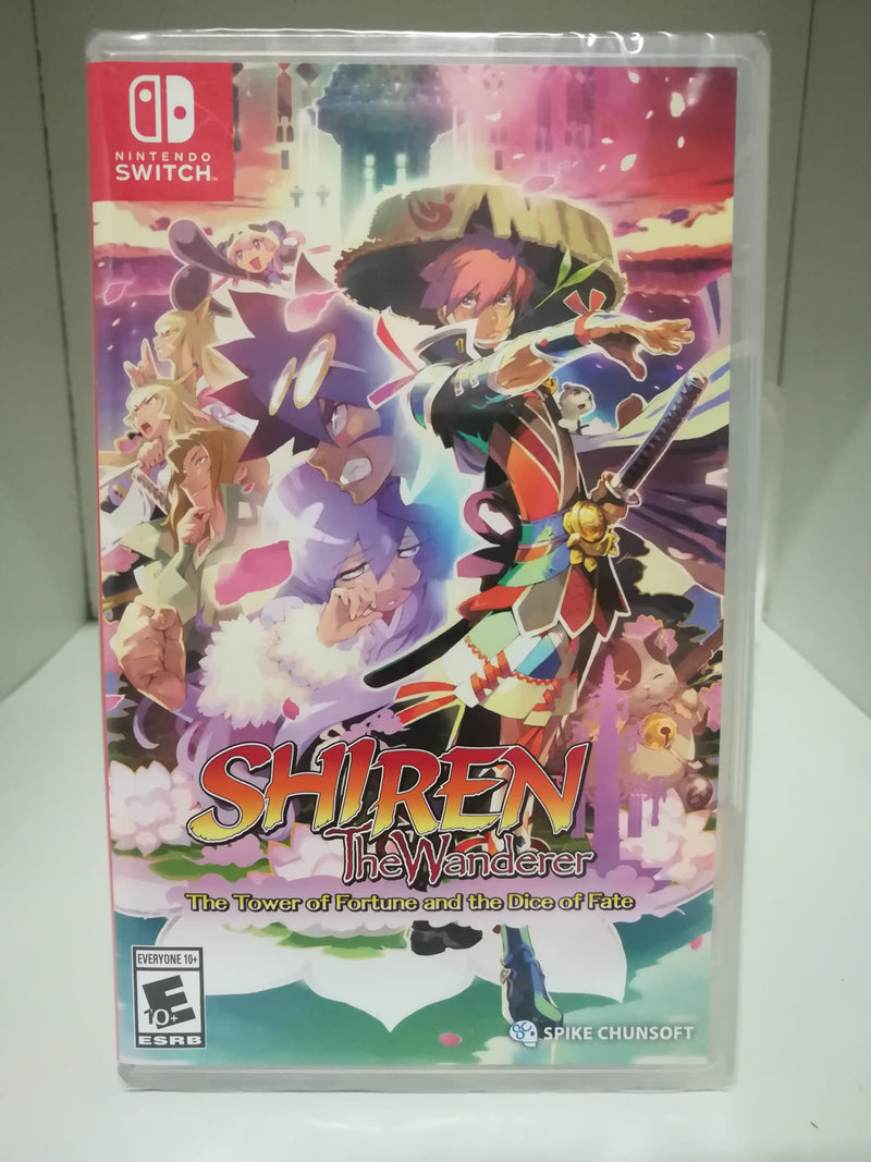 Shiren the Wanderer: The Tower of Fortune and the Dice of Fate  - Nintendo Switch Edizione Americana (6625098137654)