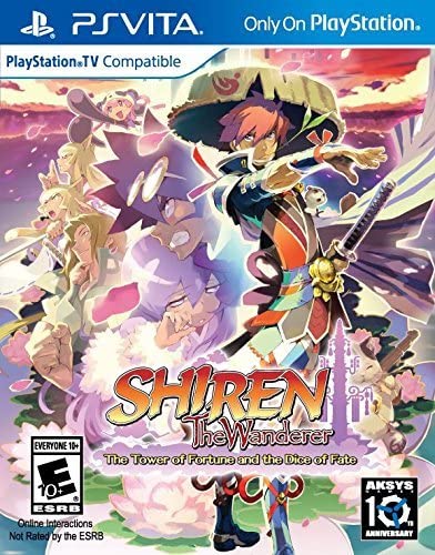SHIREN THE WANDERER : THE TOWER OF FORTUNE AND THE DICE OF FATE PS VITA (versione americana) (4637411835958)