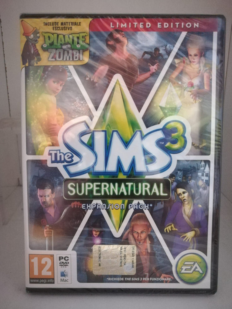 The Sims 3: Supernatural - Limited Edition -expansion pach PC (italiano) (6622195548214)
