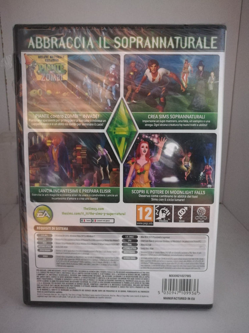 The Sims 3: Supernatural - Limited Edition -expansion pach PC (italiano) (6622195548214)