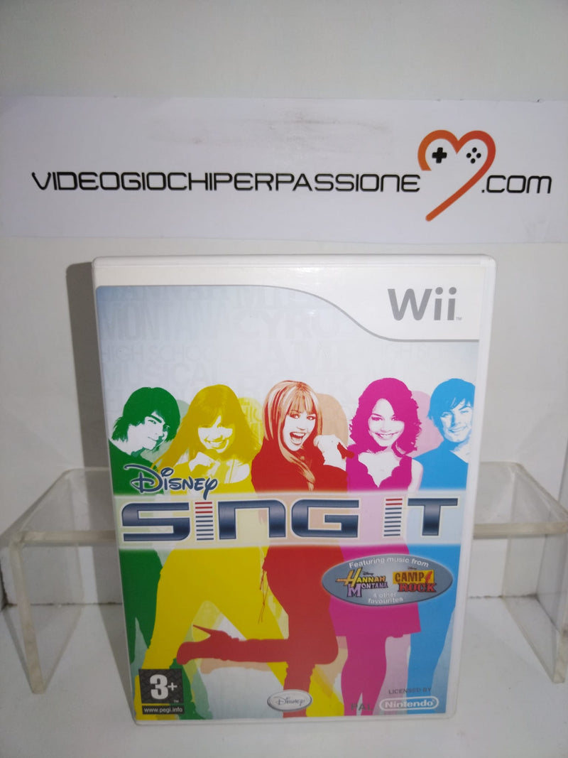 DISNEY SING IT NINTENDO WII (usato garantito) (6807917494326)