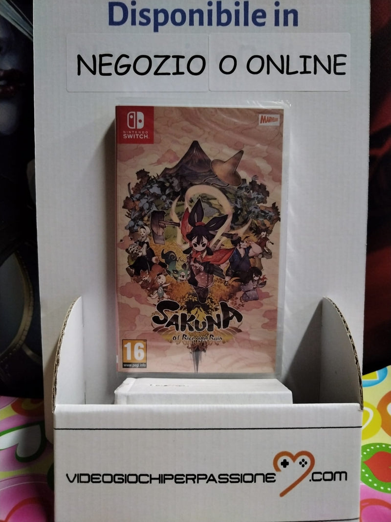 Sakuna: Of Rice and Ruin Nintendo Switch Versione EU (4803457679414)