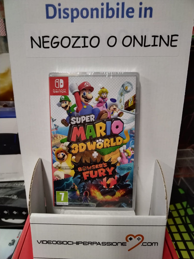 Super Mario 3D Worlds + Bowser's Fury Nintendo  Switch Edizione Europea (4911207579702)