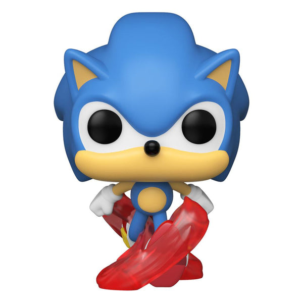 Sonic the Hedgehog POP! Games Vinyl Figur Sonic 30th - Running Sonic 9 cm (PRE-ORDER) (4910545469494)