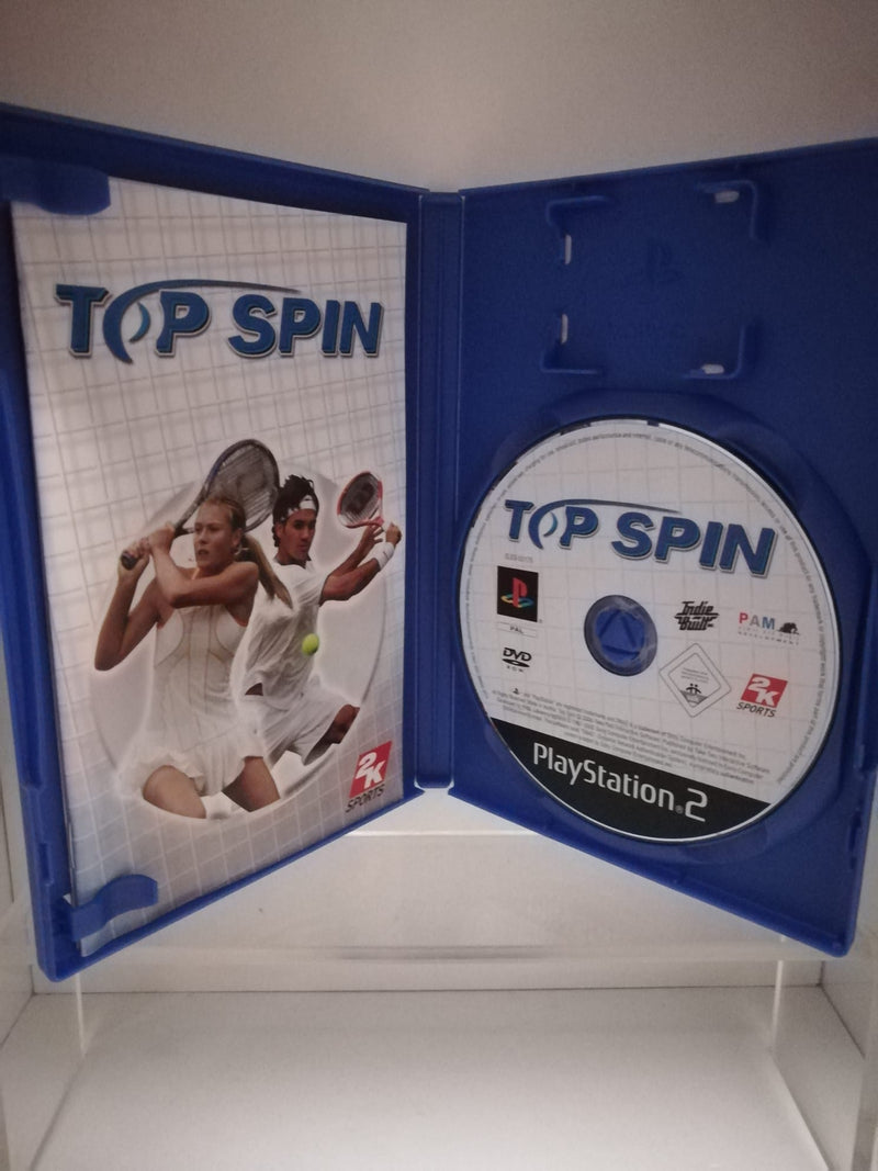 TOP SPIN PS2 (usato garantito)(versione italiana) (4791272702006)