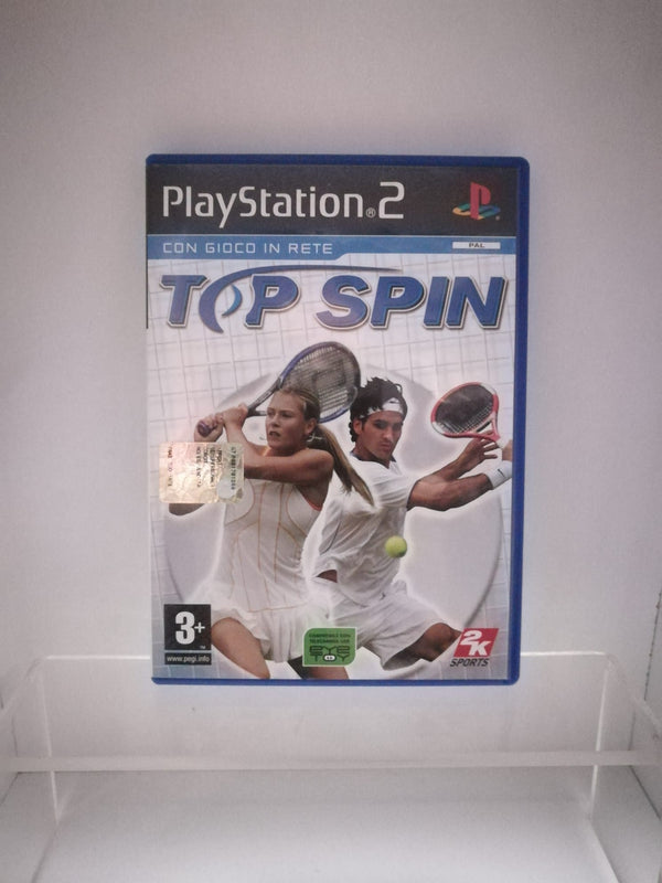 TOP SPIN PS2 (usato garantito)(versione italiana) (4791272702006)
