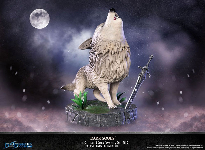 Dark Souls PVC SD Statue The Great Grey Wolf Sif 22 cm PRE-ORDER 3-2022 (6615277404214)