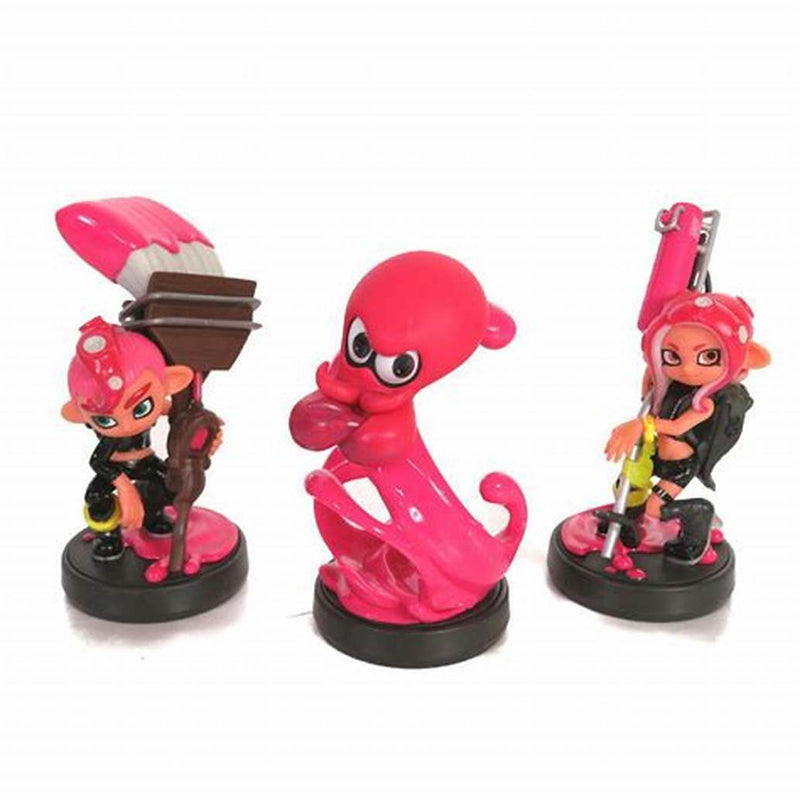 AMIIBO SPLATOON- Octoling Girl, Octoling Boy e Octoling Octopus - TRIPLE PACK (8111888498990)
