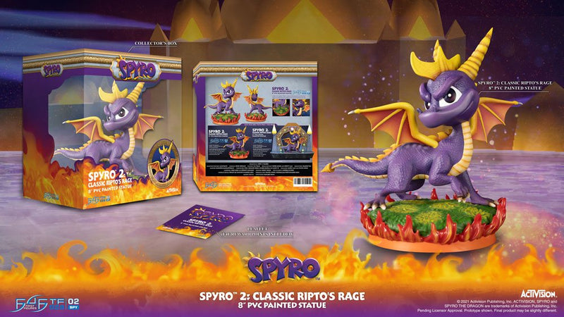 Spyro 2: Ripto's Rage PVC Statue Spyro 20 cm PRE-ORDER 7-2022 (6615289921590)