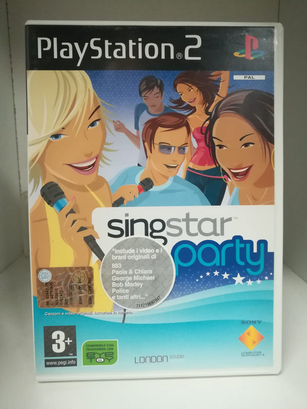 SING STAR PARTY PS2 (usato garantito) (6634847371318)