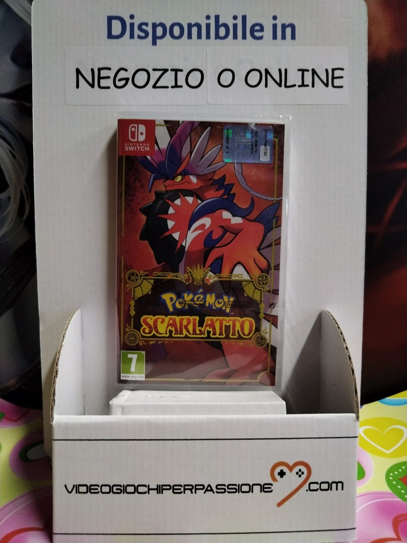 Pokemon Scarlatto Nintendo Switch Edizione Italiana (6803291701302)