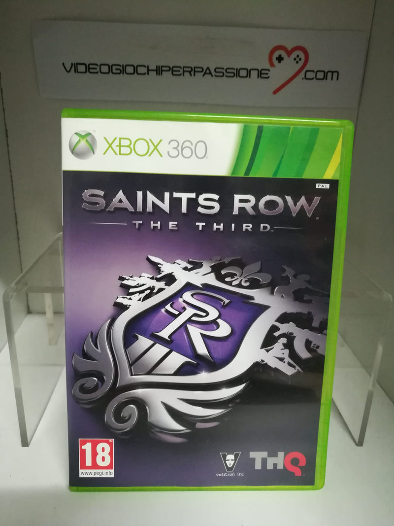 SAINTS ROW THE THIRD XBOX 360 (usato garantito)(versione italiana) (6690041495606)