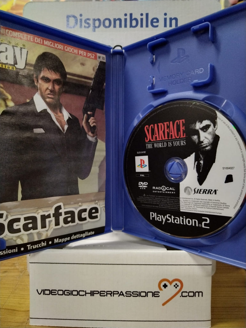 SCARFACE THE WORLD IS YOURS PS2 (usato garantito)(versione italiana) (8138544480558)