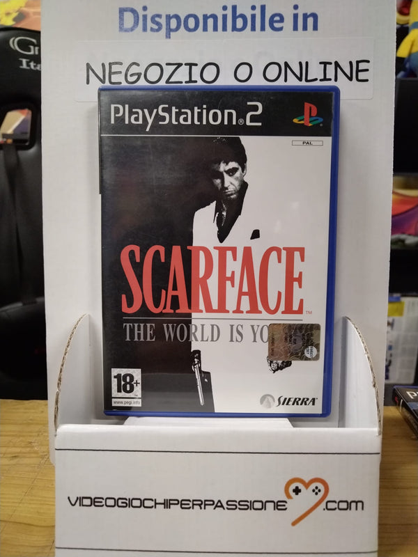 SCARFACE THE WORLD IS YOURS PS2 (usato garantito)(versione italiana) (8138544480558)