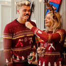 Street Fighter Ken Vs. Ryu Maglione Ufficiale Natalizio -  Ugly Sweater (8001208254766)