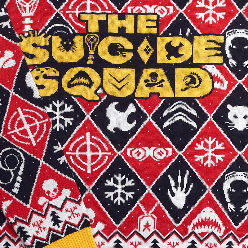 The Suicide Squad Maglione Ufficiale Natalizio -  Ugly Sweater (8001145569582)