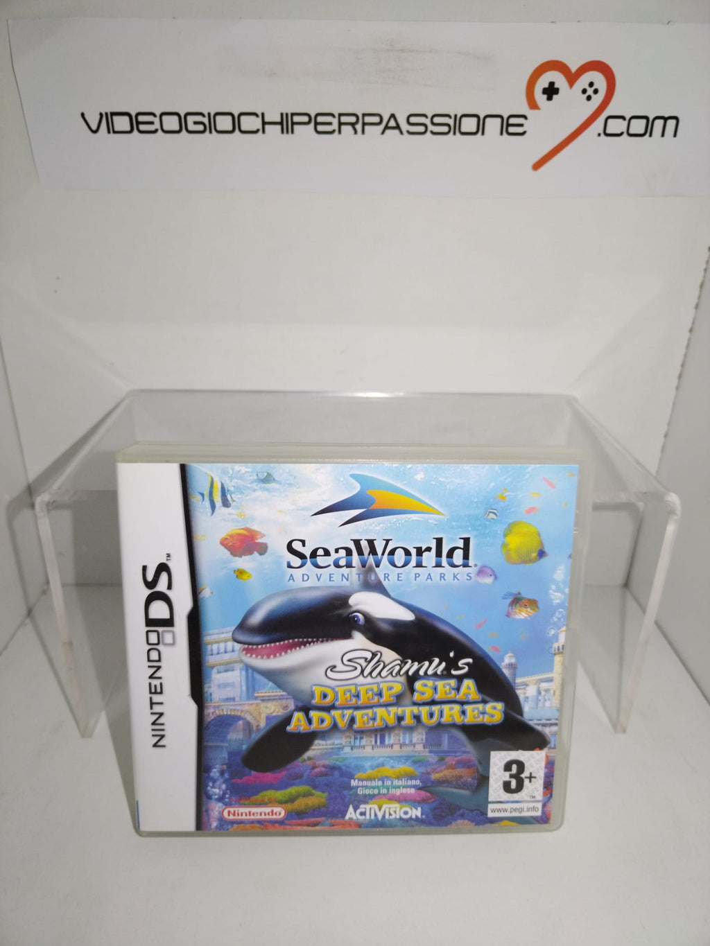 Sea World: Shamu's Deep Sea Adventures DS NINTENDO (usato)(versione it