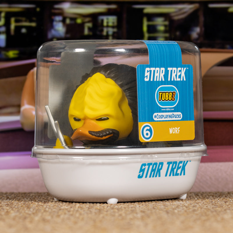 Star Trek Worf TUBBZ Cosplaying Duck da collezione (6549676621878)