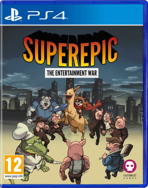 SuperEpic: The Entertainment War Playstation 4 Edizione Regno Unito (4636826828854)